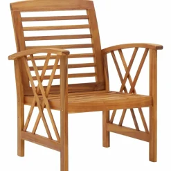 MAISON EXCLUSIVE - Salon de jardin 5 pcs bois d'acacia massif