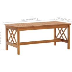 MAISON EXCLUSIVE - Salon de jardin 5 pcs bois d'acacia massif
