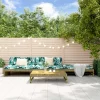 MAISON EXCLUSIVE - Salon de jardin 4 pcs bois de pin imprégné