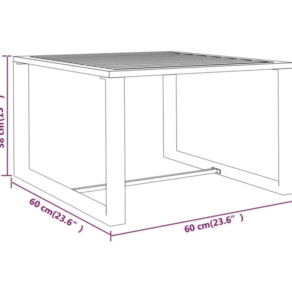 MAISON EXCLUSIVE - Salon de jardin 3 pcs avec coussins aluminium anthracite