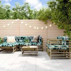 MAISON EXCLUSIVE - Salon de jardin 7 pcs bois de pin imprégné