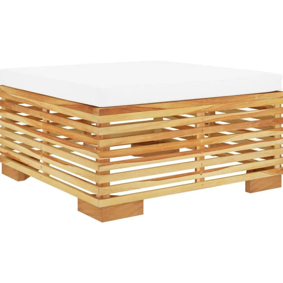 MAISON EXCLUSIVE - Salon de jardin 2 pcs bois de teck massif