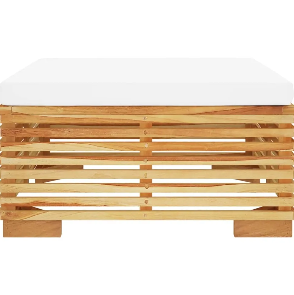 MAISON EXCLUSIVE - Salon de jardin 2 pcs bois de teck massif