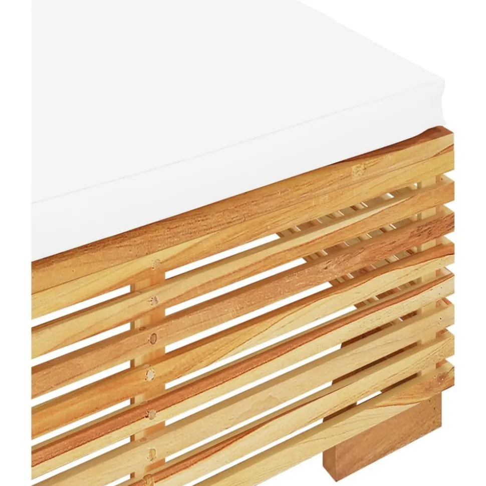 MAISON EXCLUSIVE - Salon de jardin 2 pcs bois de teck massif