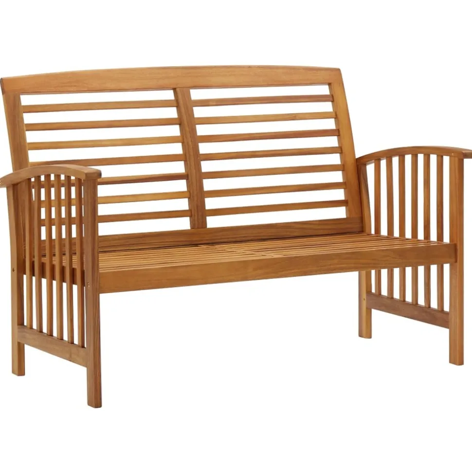 MAISON EXCLUSIVE - Salon de jardin 4 pcs bois d'acacia solide
