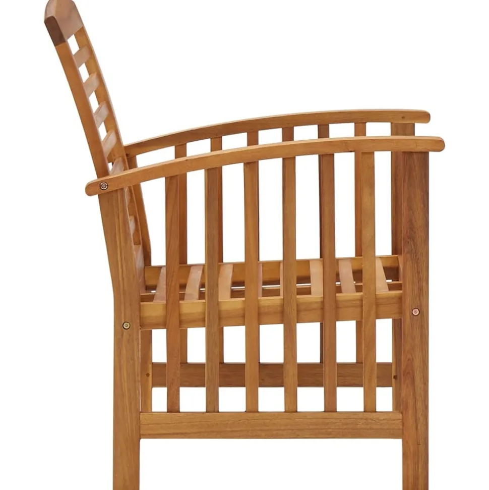 MAISON EXCLUSIVE - Salon de jardin 4 pcs bois d'acacia solide