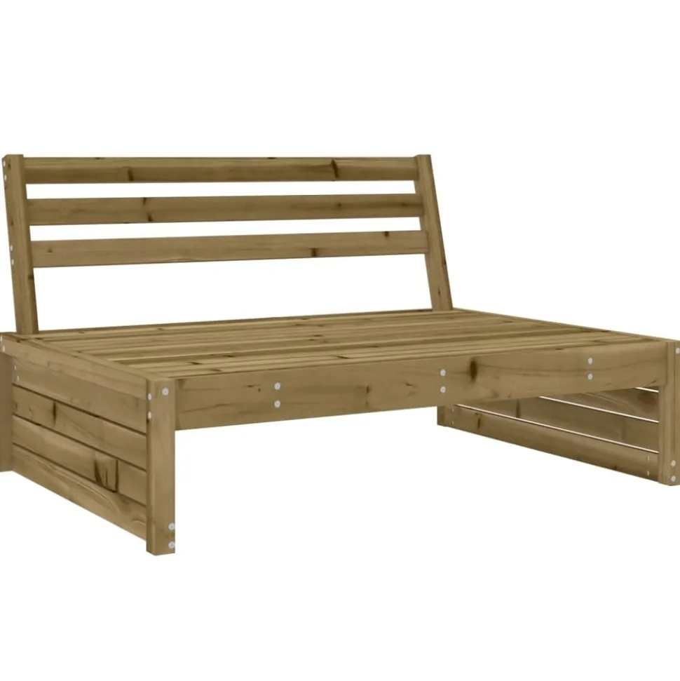 MAISON EXCLUSIVE - Salon de jardin 5 pcs bois de pin imprégné