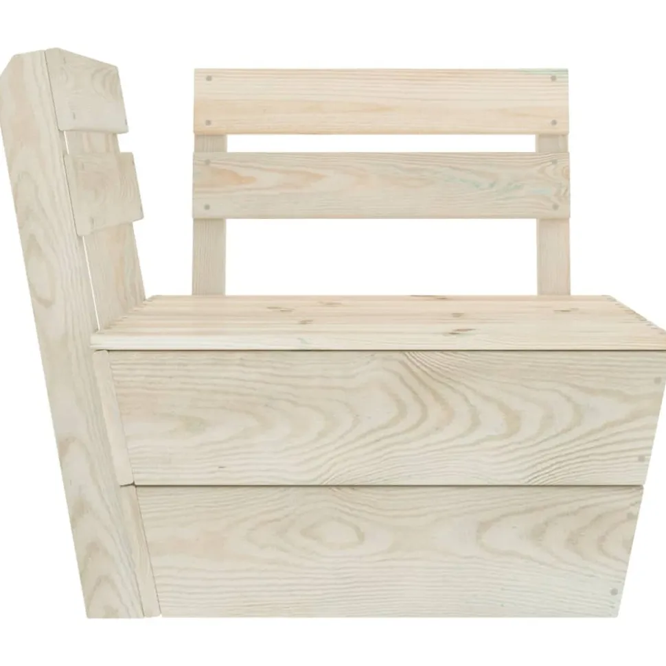 MAISON EXCLUSIVE - Salon de jardin palette 5 pcs bois d'épicéa imprégné