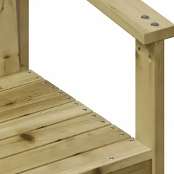MAISON EXCLUSIVE - Salon de jardin 3 pcs bois de pin imprégné