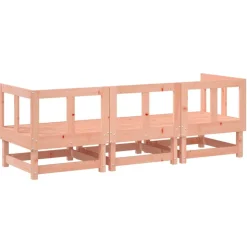 MAISON EXCLUSIVE - Salon de jardin 3 pcs bois massif douglas