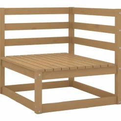 MAISON EXCLUSIVE - Salon de jardin 6 pcs bois de pin massif