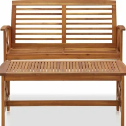 MAISON EXCLUSIVE - Salon de jardin 2 pcs bois d'acacia solide