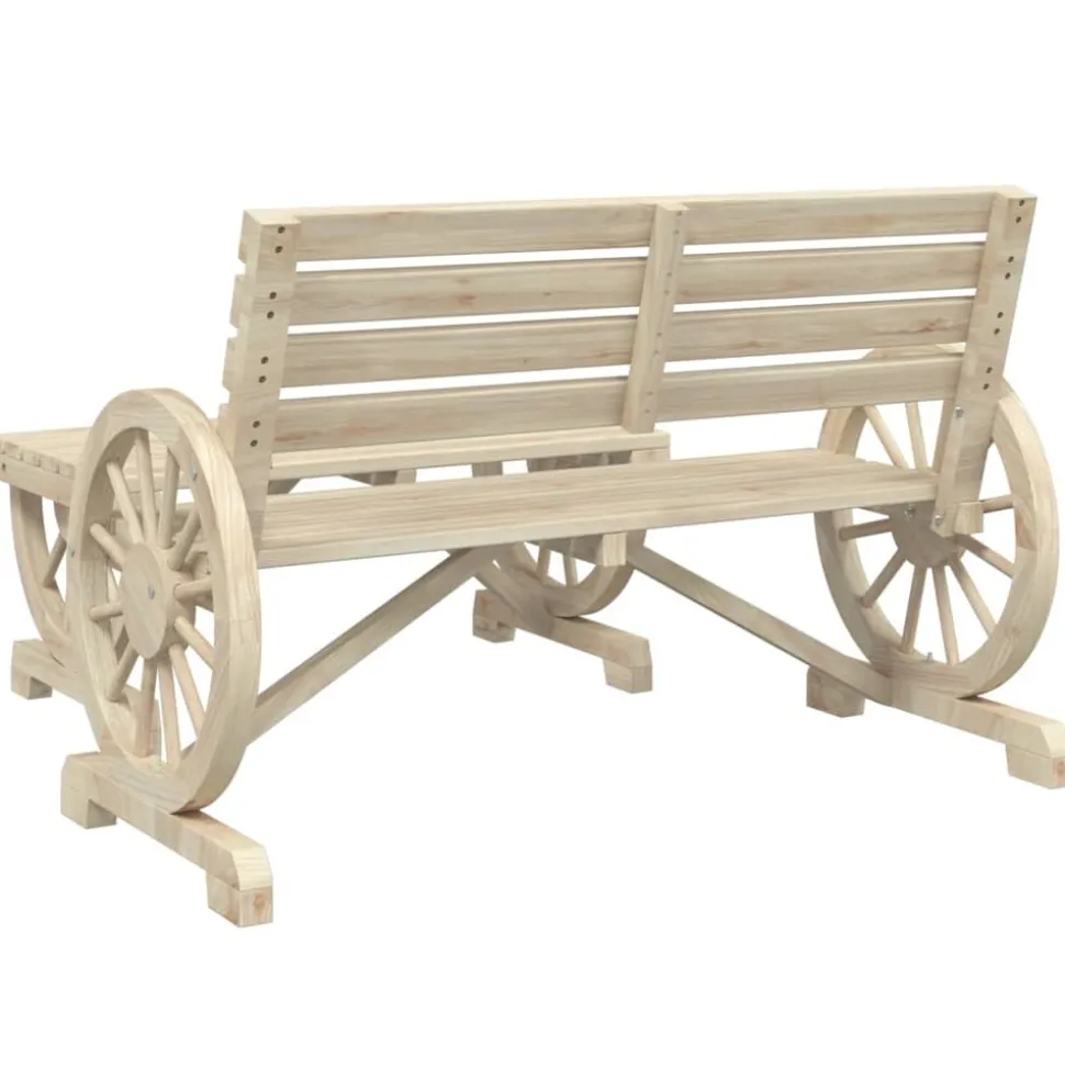 MAISON EXCLUSIVE - Salon de jardin 2 pcs bois de sapin massif