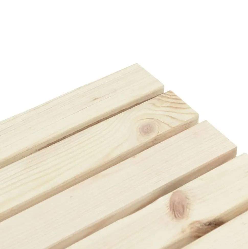 MAISON EXCLUSIVE - Salon de jardin 2 pcs bois de sapin massif