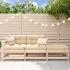 MAISON EXCLUSIVE - Salon de jardin 3 pcs bois massif de pin