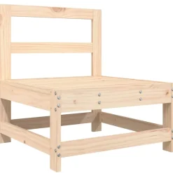 MAISON EXCLUSIVE - Salon de jardin 3 pcs bois massif de pin