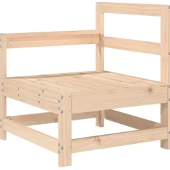 MAISON EXCLUSIVE - Salon de jardin 3 pcs bois massif de pin