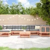 MAISON EXCLUSIVE - Salon de jardin 8 pcs bois massif douglas