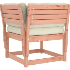 MAISON EXCLUSIVE - Salon de jardin 7 pcs avec coussins bois massif douglas