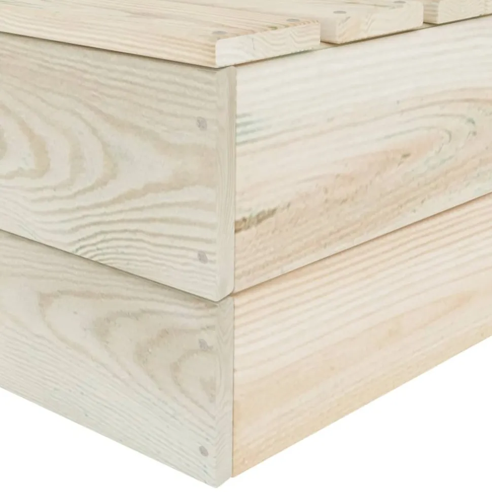 MAISON EXCLUSIVE - Salon de jardin palette 6 pcs bois d'épicéa imprégné