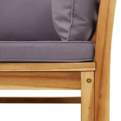 MAISON EXCLUSIVE - Salon de jardin avec coussins 7 pcs bois massif d'acacia