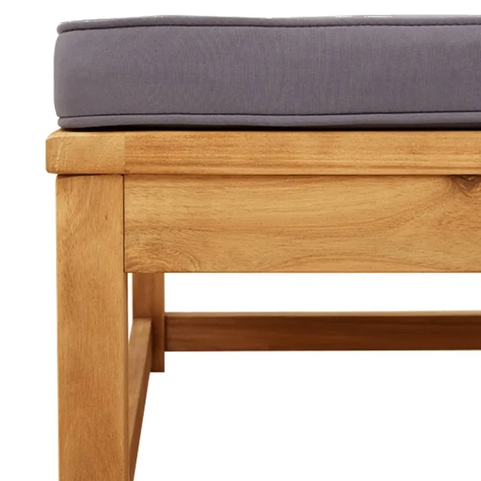 MAISON EXCLUSIVE - Salon de jardin avec coussins 7 pcs bois massif d'acacia
