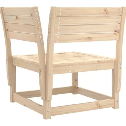 MAISON EXCLUSIVE - Salon de jardin 6 pcs bois de pin massif