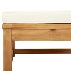 MAISON EXCLUSIVE - Salon de jardin 3 pcs avec coussins bois massif d'acacia