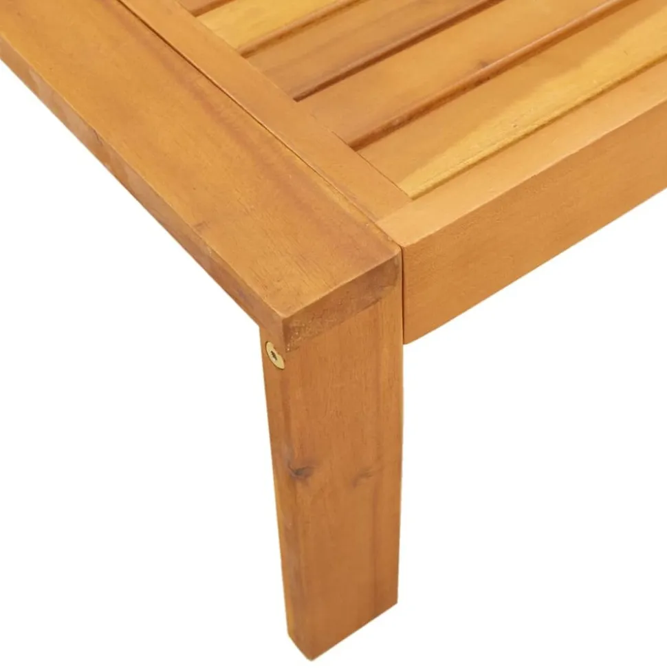MAISON EXCLUSIVE - Salon de jardin avec coussins 6 pcs bois d'acacia solide