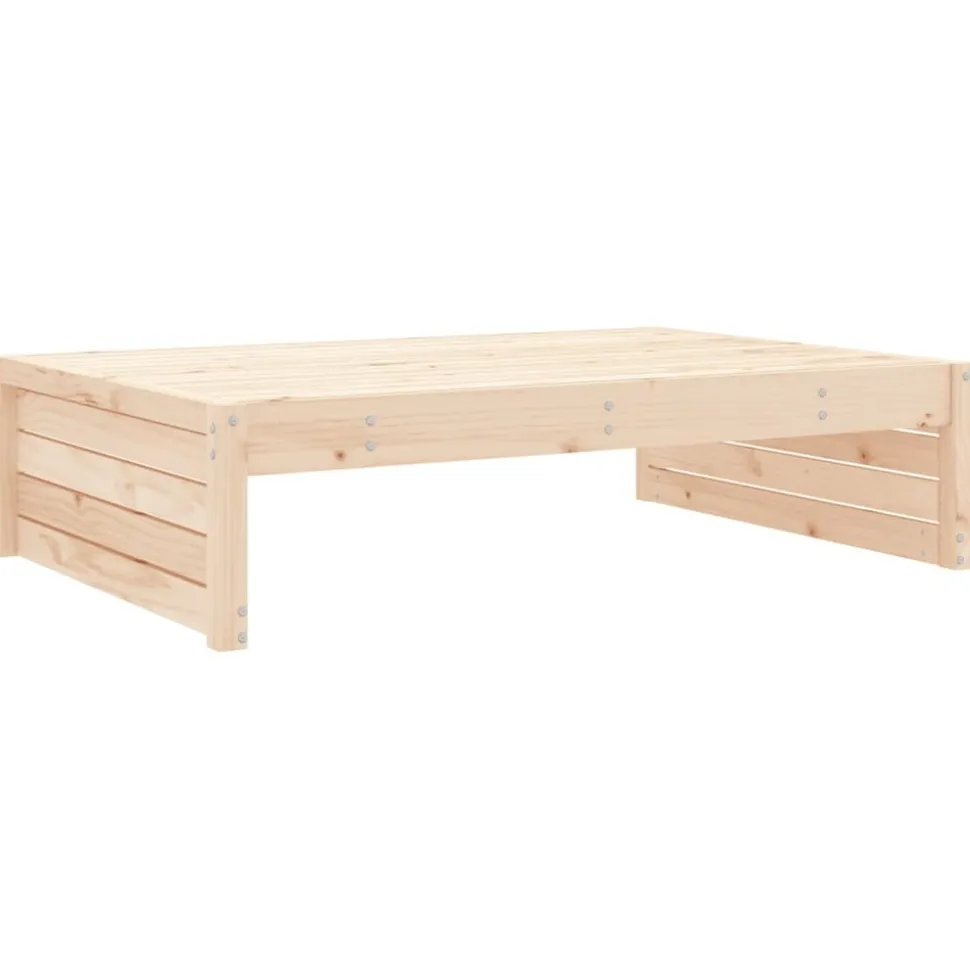 MAISON EXCLUSIVE - Salon de jardin 2 pcs bois de pin massif