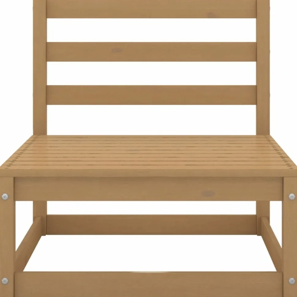 MAISON EXCLUSIVE - Salon de jardin 11 pcs bois de pin massif