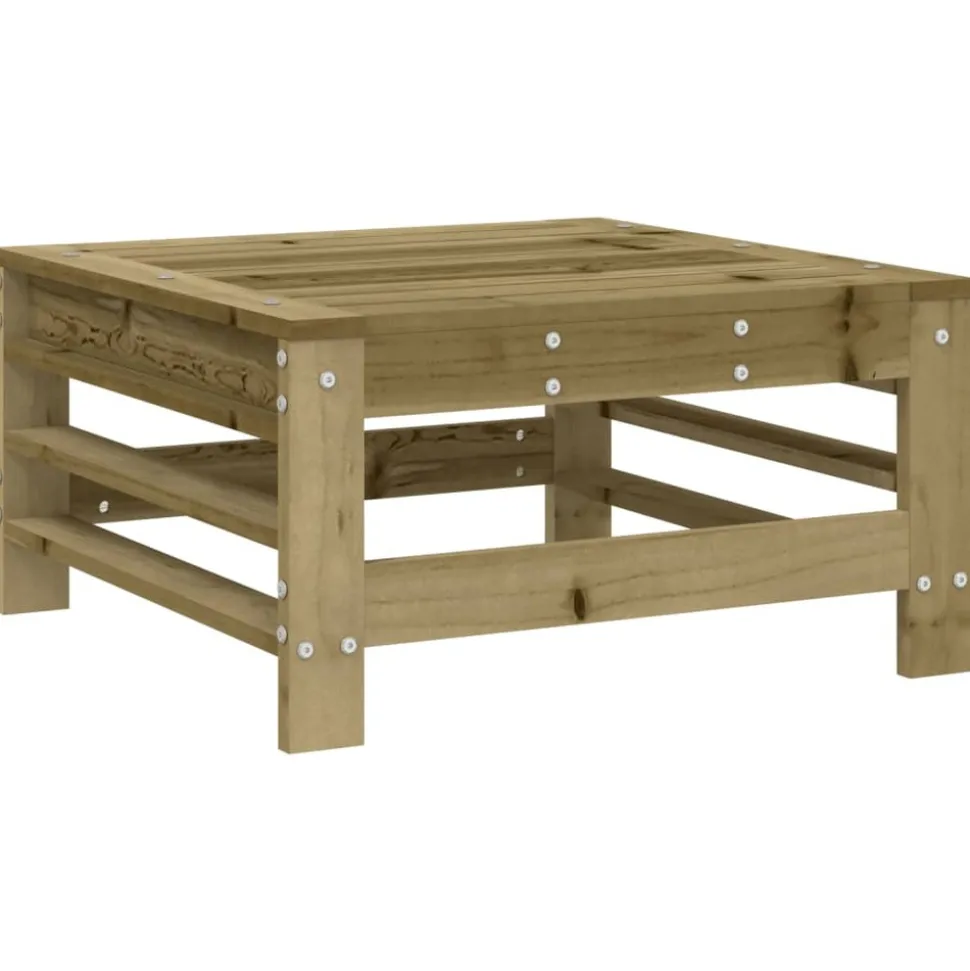 MAISON EXCLUSIVE - Salon de jardin 7 pcs bois de pin imprégné
