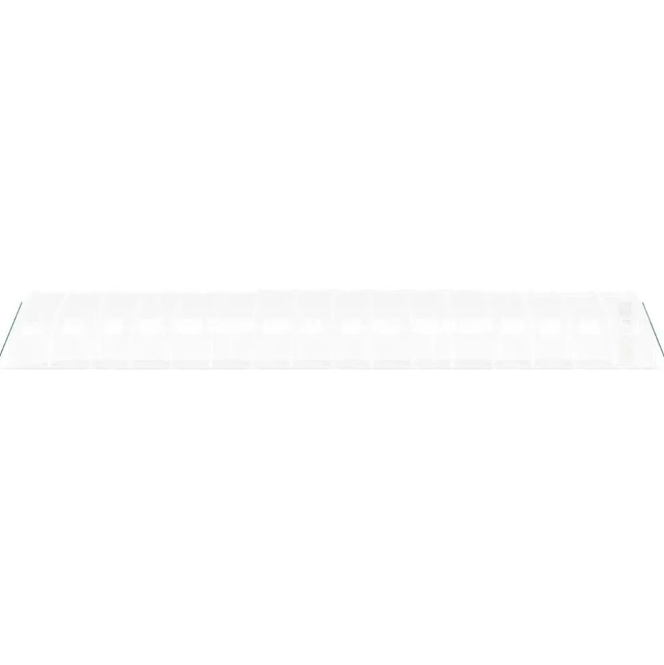 MAISON EXCLUSIVE - Serre avec cadre en acier blanc 64 m² 16x4x2 m