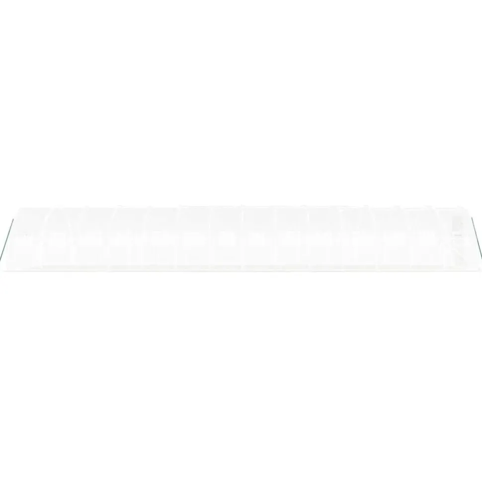 MAISON EXCLUSIVE - Serre avec cadre en acier blanc 42 m² 14x3x2 m