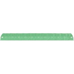 MAISON EXCLUSIVE - Serre avec cadre en acier vert 110 m² 22x5x2,3 m