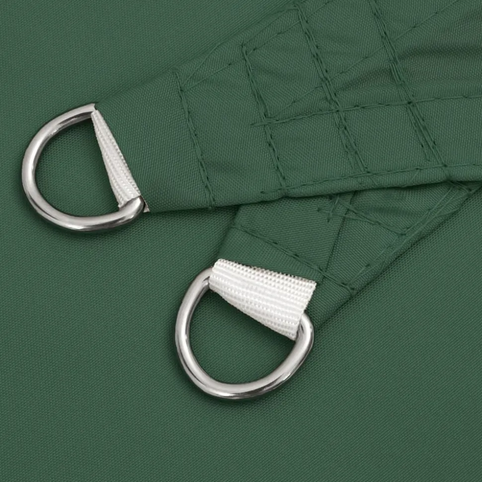 MAISON EXCLUSIVE - Voile de parasol tissu oxford rectangulaire 3x6 m vert foncé