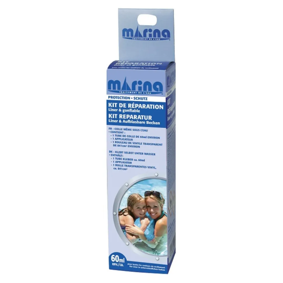 MARINA - Marina - kit de réparation pour liner de piscine et spa gonflable