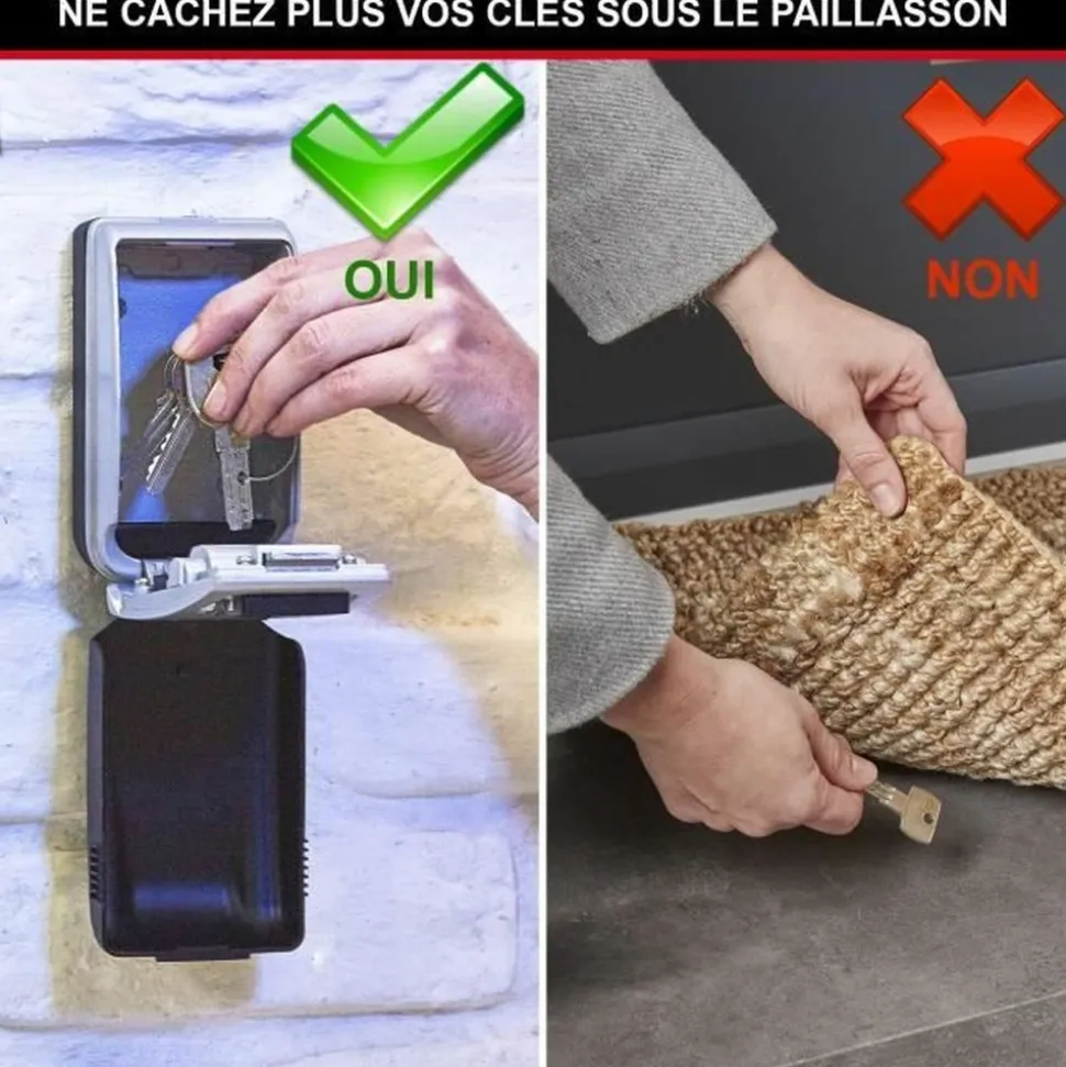 MASTER LOCK - Boite à clés sécurisée rétroéclairée