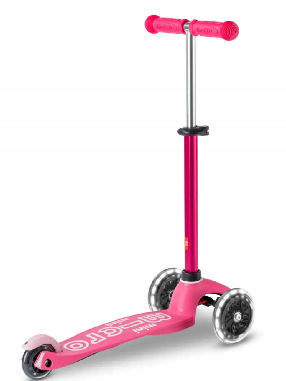 MICRO - Trottinette mini deluxe led - rose