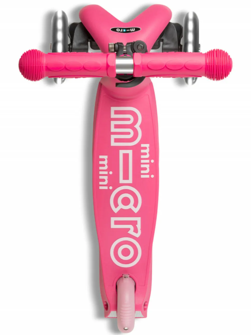 MICRO - Trottinette mini deluxe led - rose