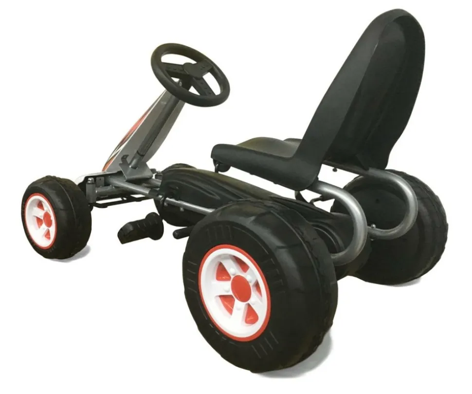MILLY MALLY - Kart à pédales viper blanc