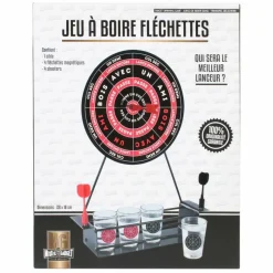 MISTER GADGET - Jeu à boire fléchettes avec cibles