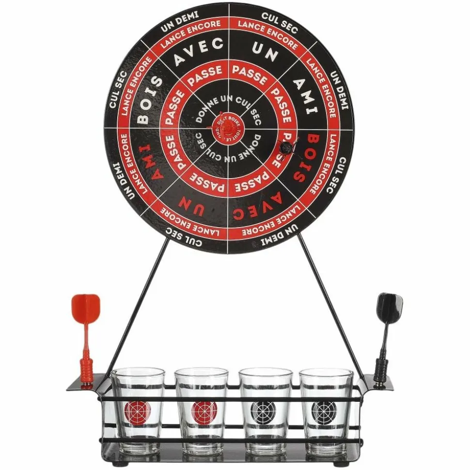 MISTER GADGET - Jeu à boire fléchettes avec cibles