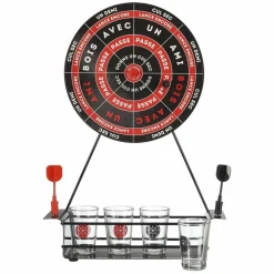 MISTER GADGET - Jeu à boire fléchettes avec cibles