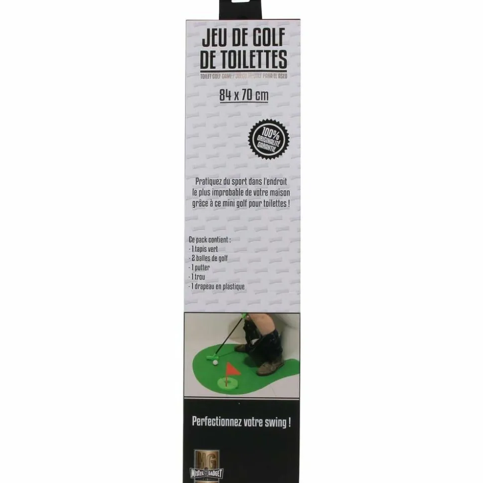 MISTER GADGET - Jeu de golf de toilettes