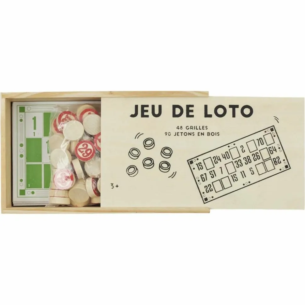 MISTER GADGET - Jeu de loto 48 grilles 90 jetons