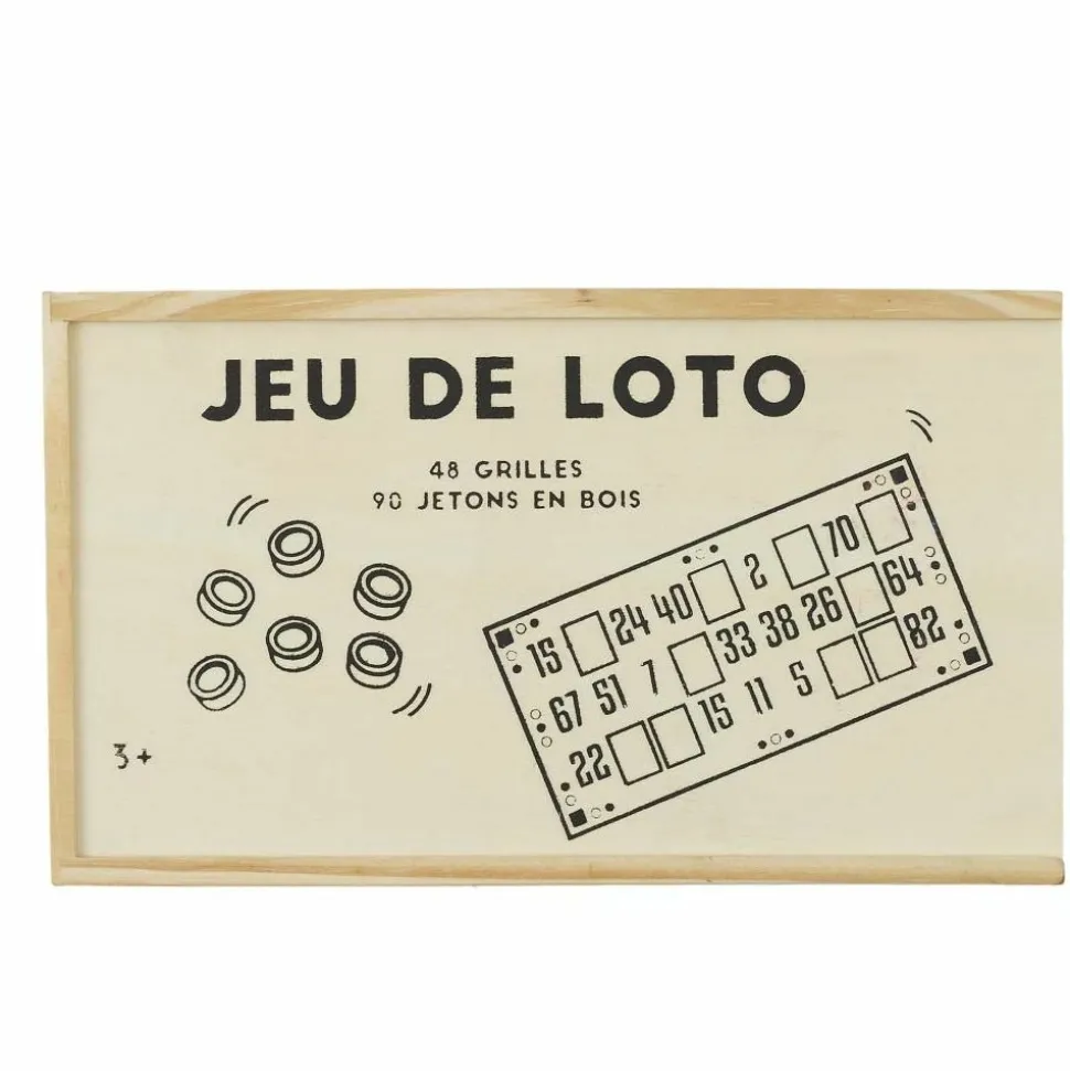 MISTER GADGET - Jeu de loto 48 grilles 90 jetons