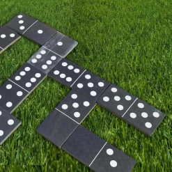 MISTER GADGET - Jeu extérieur 28 dominos géants en plastique