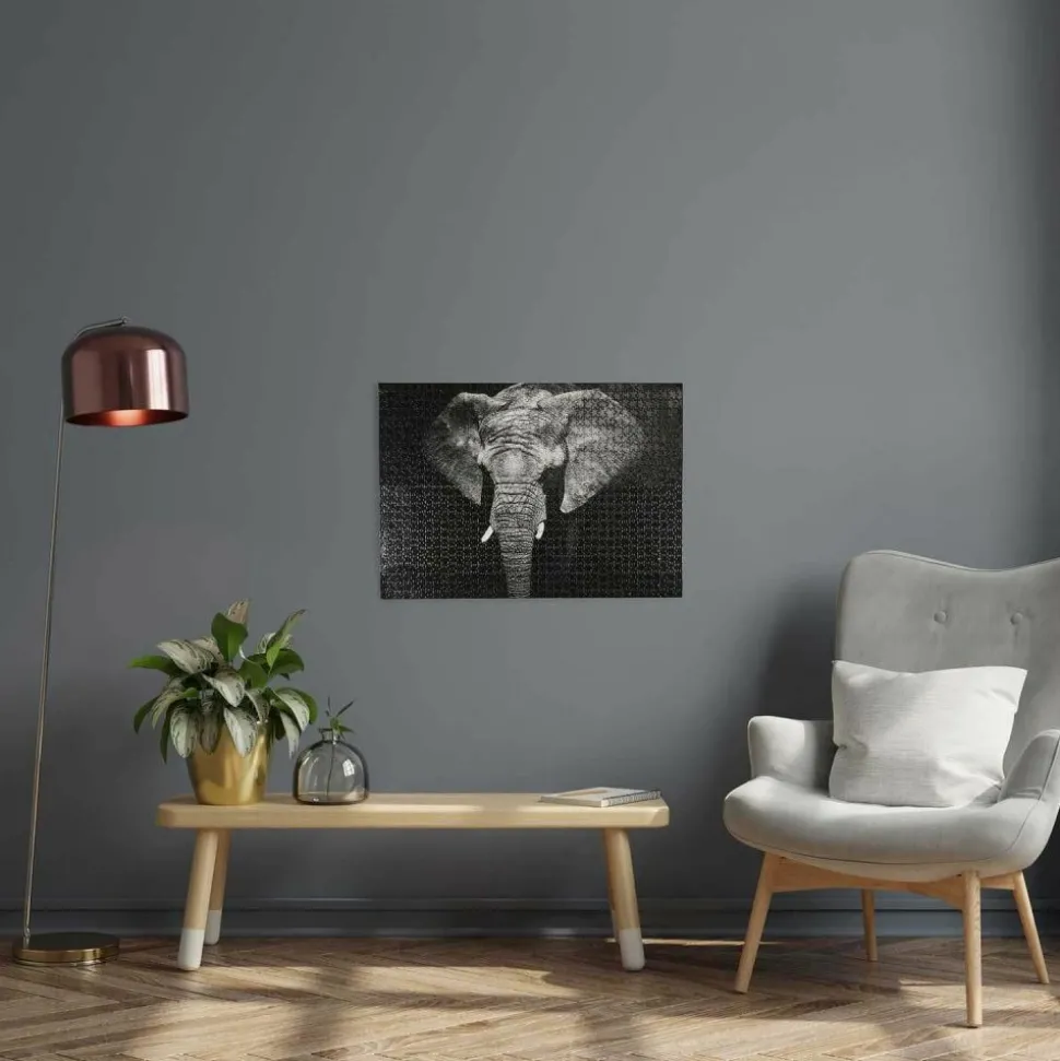 MISTER GADGET - Puzzle 1000 pièces eléphant