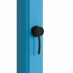 MPC - Douche solaire bleue avec reservoir 25l en polyethylene hd 226 cm